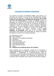 Sostenibilidad / Calidad - Grupo Jannone